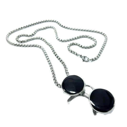 Sunglasses Mens Stainless Steel Necklace