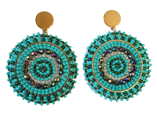 Shades of Turquoise Earrings