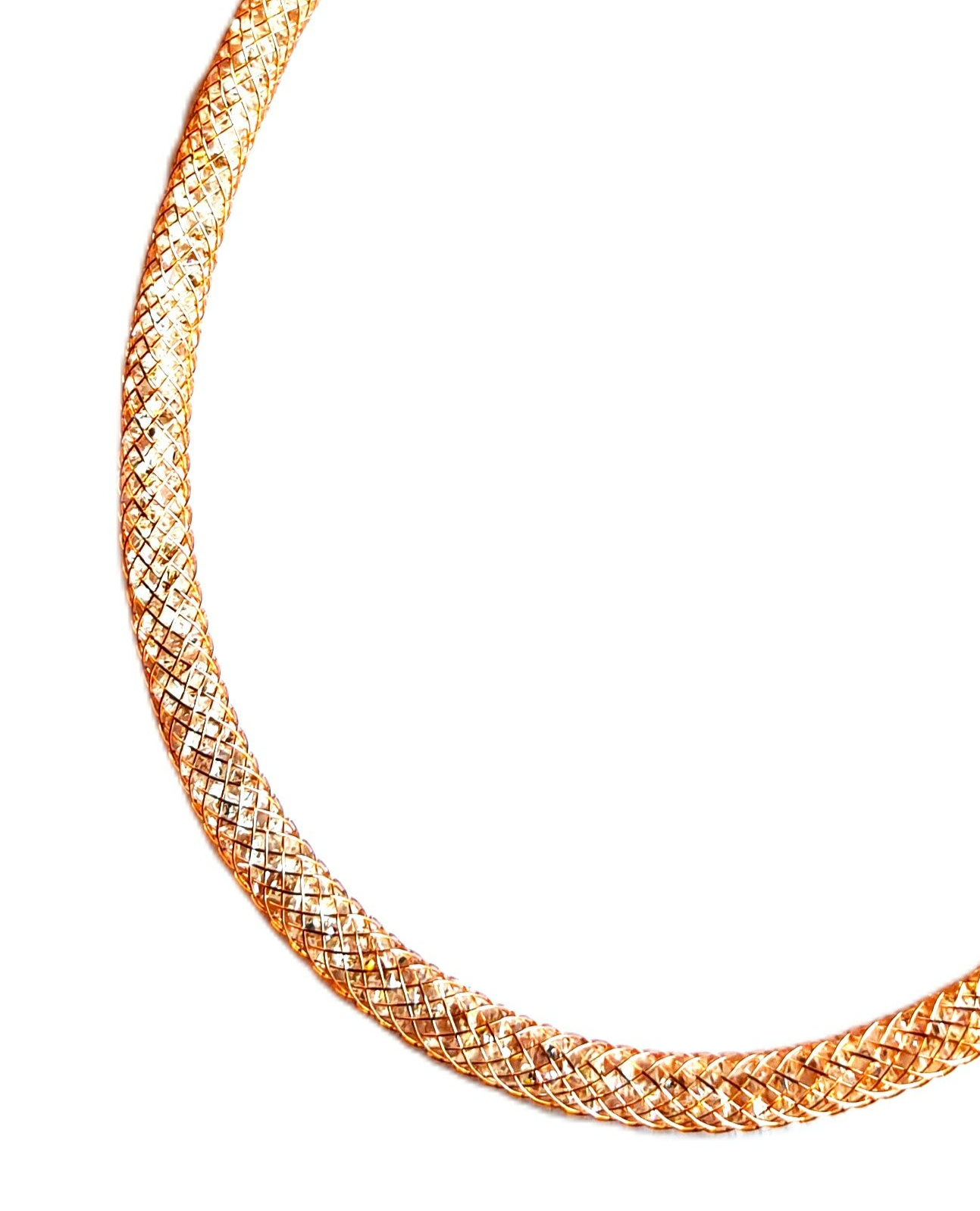 Shimmering Stars Meshed Necklace