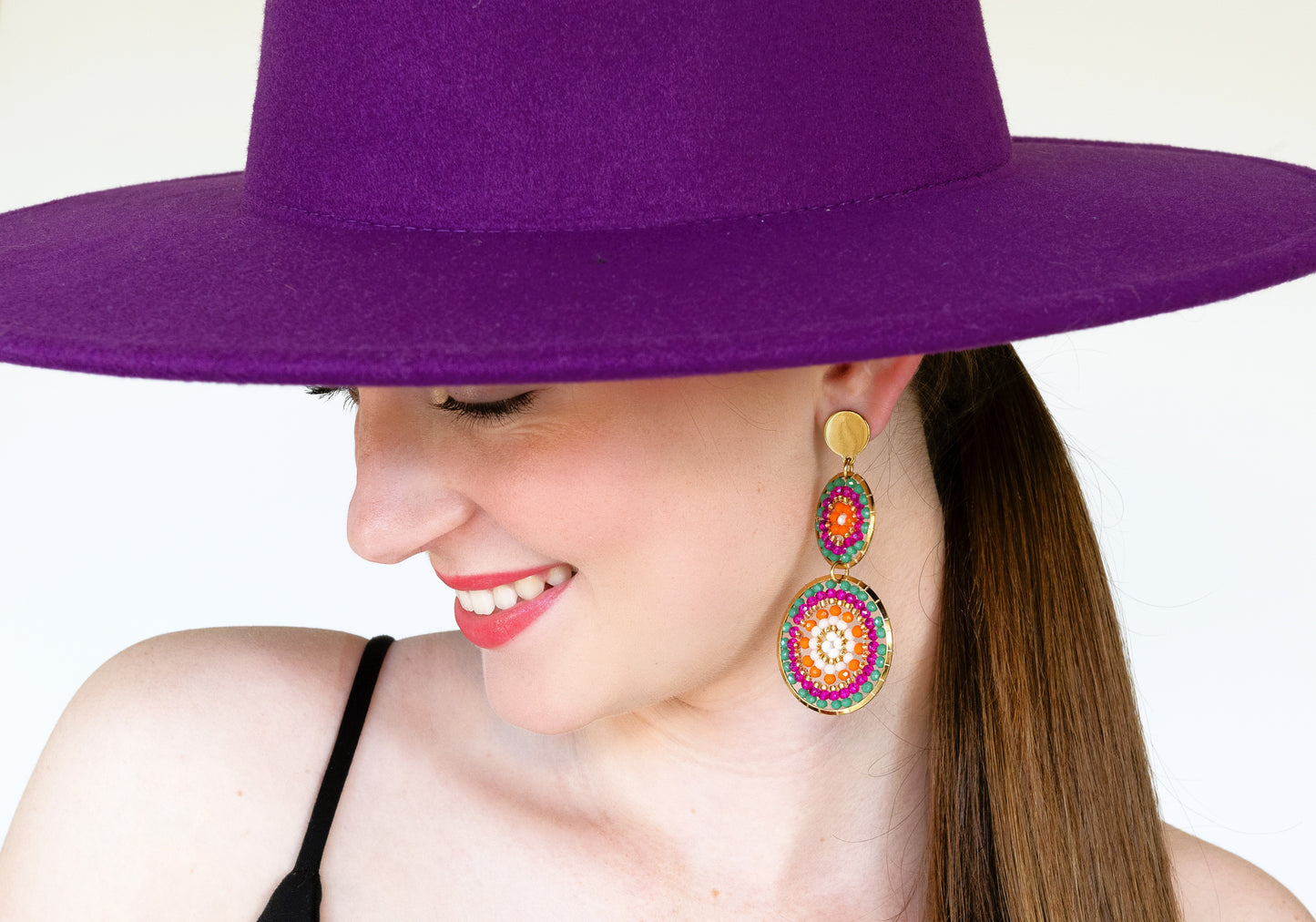 Watermelon and Sunshine Earrings