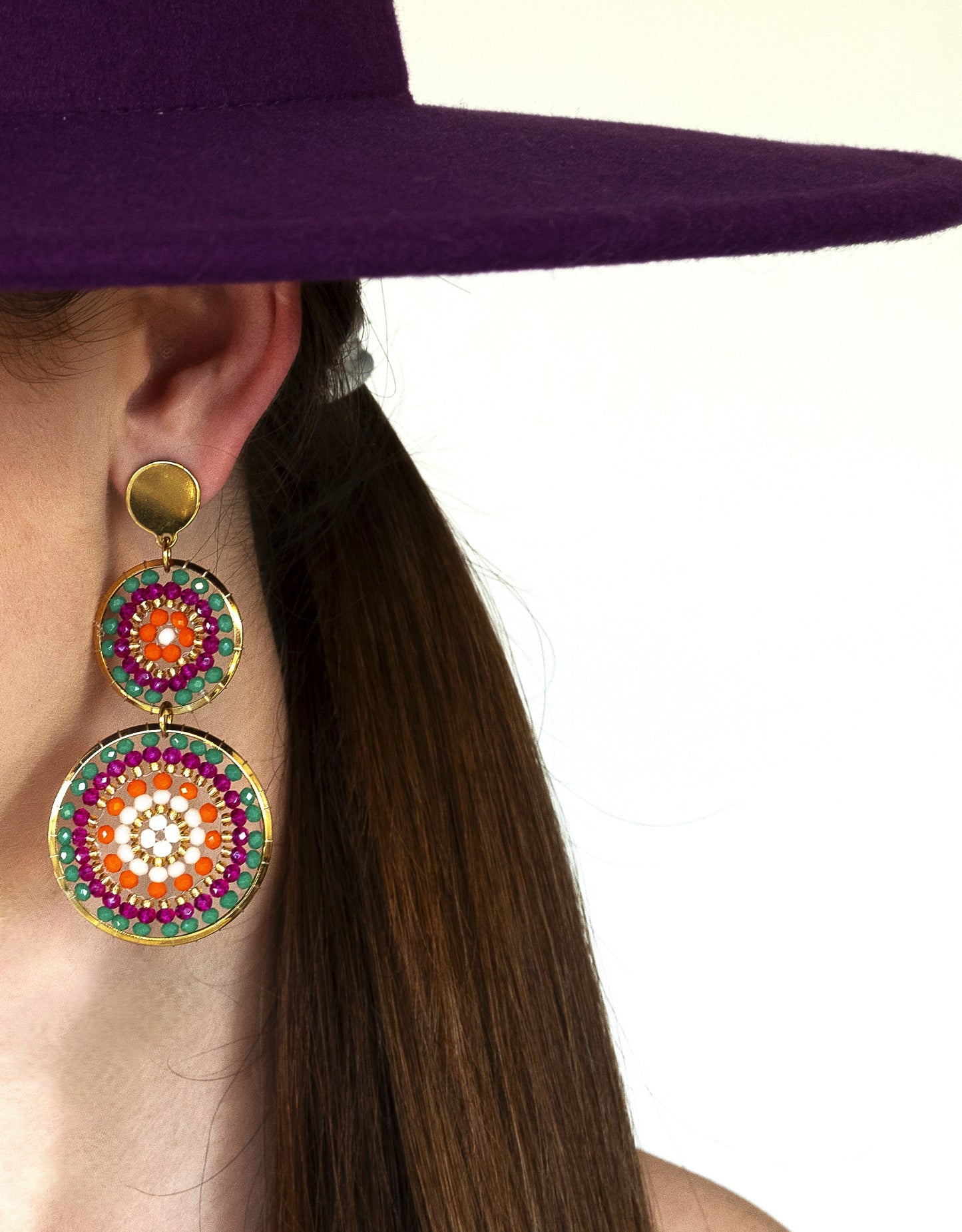 Watermelon and Sunshine Earrings